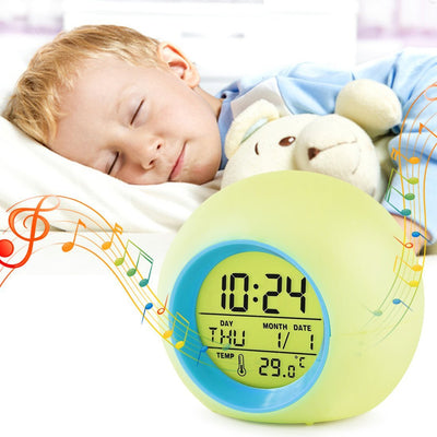 Reloj Despertador Redondo Multicolor - Image 12
