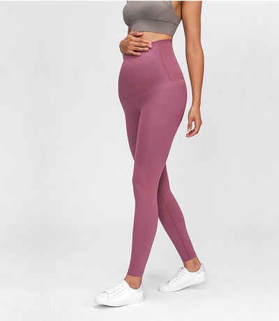 Pantalones de Yoga Cintura Alta con Soporte Abdominal y Diseño Materno - Image 9