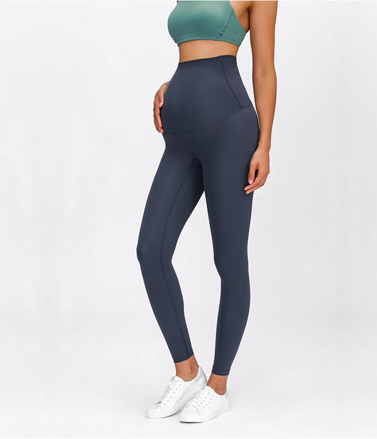 Pantalones de Yoga Cintura Alta con Soporte Abdominal y Diseño Materno - Image 13