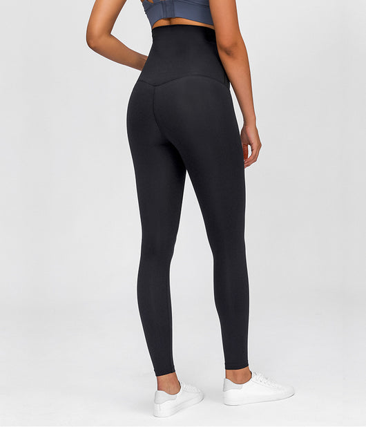 Pantalones de Yoga Cintura Alta con Soporte Abdominal y Diseño Materno - Image 18