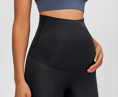 Pantalones de Yoga Cintura Alta con Soporte Abdominal y Diseño Materno - Image 19