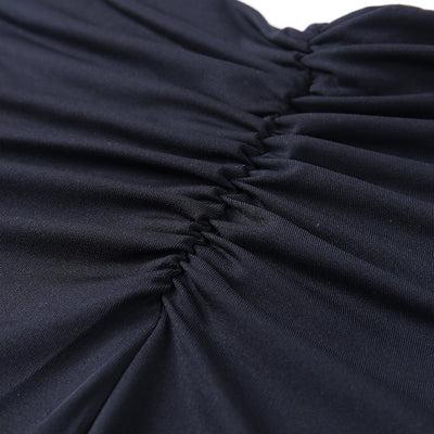 Pantalones Flare Negro de Talle Alto Ajustado Casual - Image 19