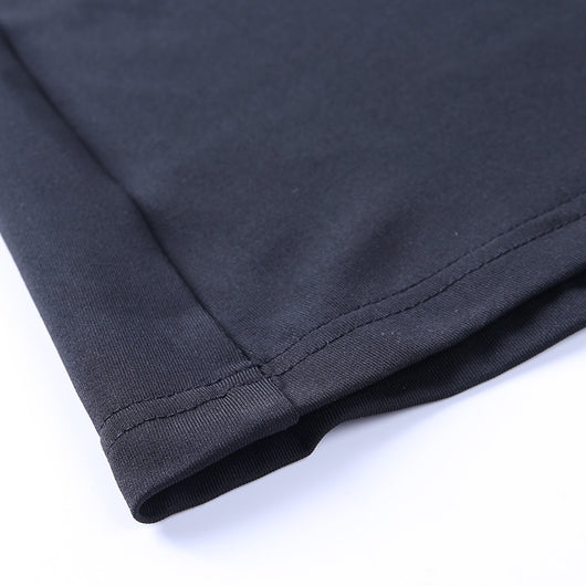 Pantalones Flare Negro de Talle Alto Ajustado Casual - Image 22