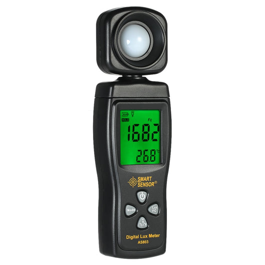Medidor de Luz Digital SMART SENSOR AS803 - Luxómetro LCD de Precisión Profesional - Image 10