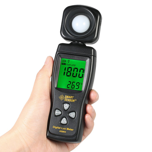 Medidor de Luz Digital SMART SENSOR AS803 - Luxómetro LCD de Precisión Profesional - Image 11