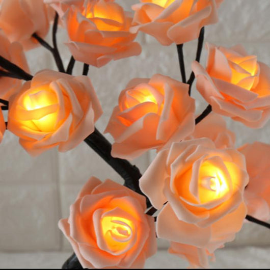 Luz LED Árbol Decorativo Pequeño Rosa - Image 10