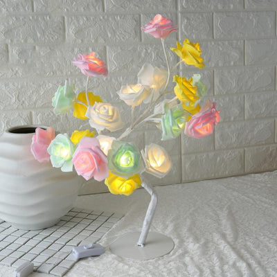 Luz LED Árbol Decorativo Pequeño Rosa - Image 25
