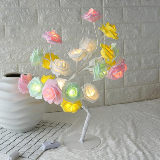Luz LED Árbol Decorativo Pequeño Rosa - Image 25