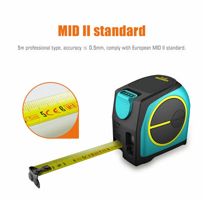 Medidor Láser 2 en 1 con Cinta Métrica Electrónica - Image 19
