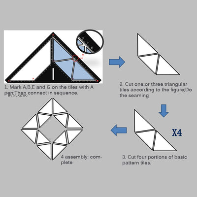 Regla Triangular Multiusos con Desagüe Angular - Image 11