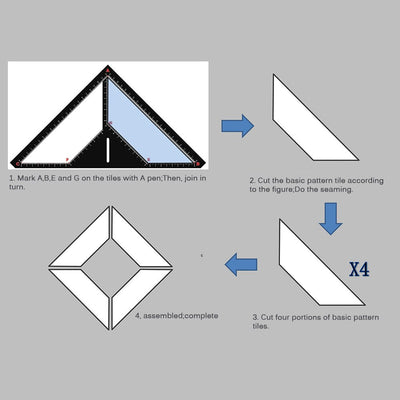 Regla Triangular Multiusos con Desagüe Angular - Image 12