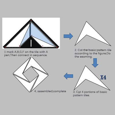 Regla Triangular Multiusos con Desagüe Angular - Image 14