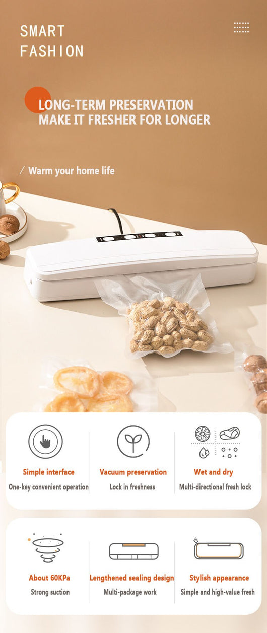 Selladora al Vacío Automática para Alimentos Húmedos y Secos - Image 6