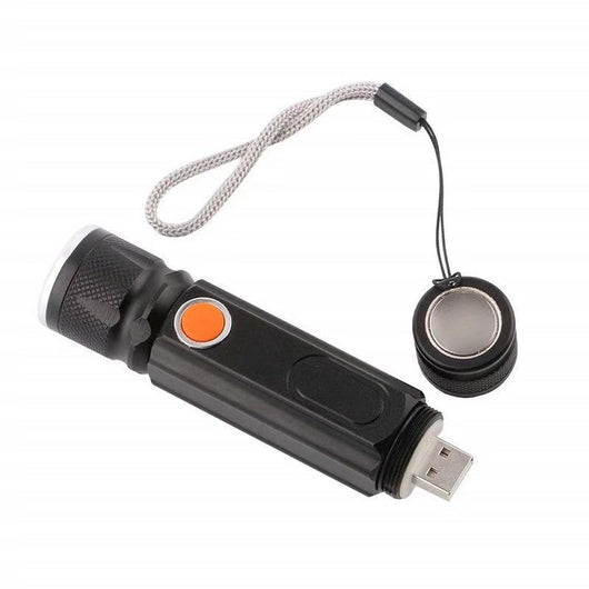 Linterna LED COB T6 Recargable por USB - Luz Potente y Portátil - Image 10