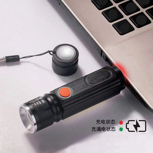 Linterna LED COB T6 Recargable por USB - Luz Potente y Portátil - Image 11