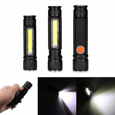 Linterna LED COB T6 Recargable por USB - Luz Potente y Portátil - Image 12