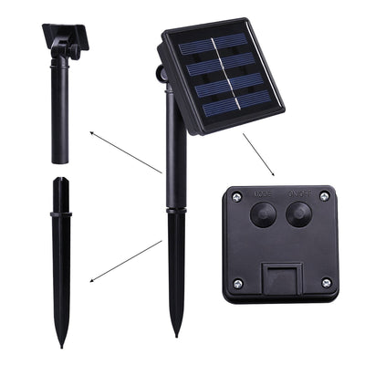 Guirnalda Solar de Luces LED Gotas de Agua Impermeable para Jardín y Fiestas - Image 23