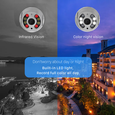 Cámara de Vigilancia WiFi Inteligente con Doble Iluminación y Almacenamiento en la Nube - Image 8