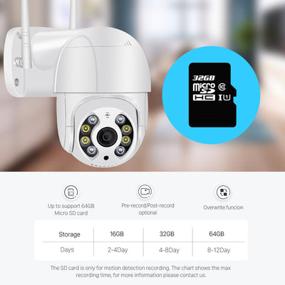 Cámara de Vigilancia WiFi Inteligente con Doble Iluminación y Almacenamiento en la Nube - Image 10
