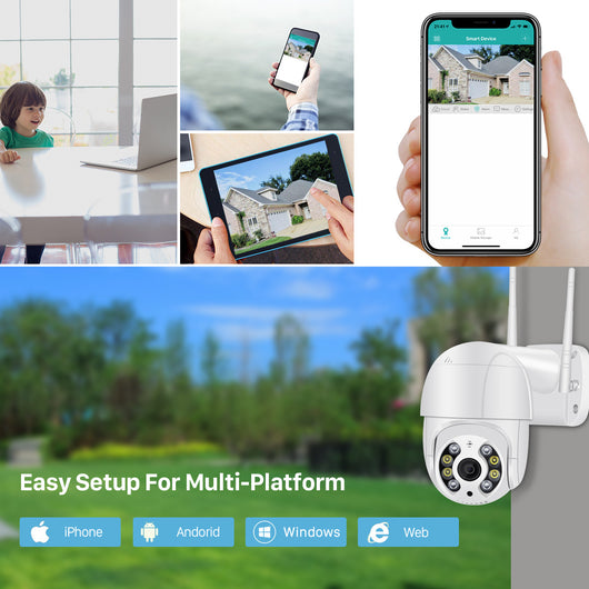 Cámara de Vigilancia WiFi Inteligente con Doble Iluminación y Almacenamiento en la Nube - Image 11
