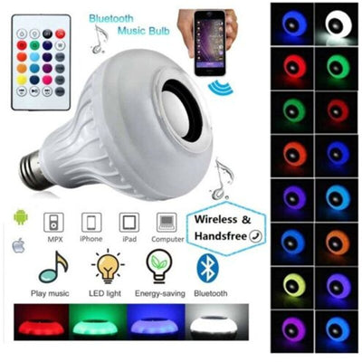 Lámpara LED Inteligente RGB con Bluetooth y Control Remoto - Image 10