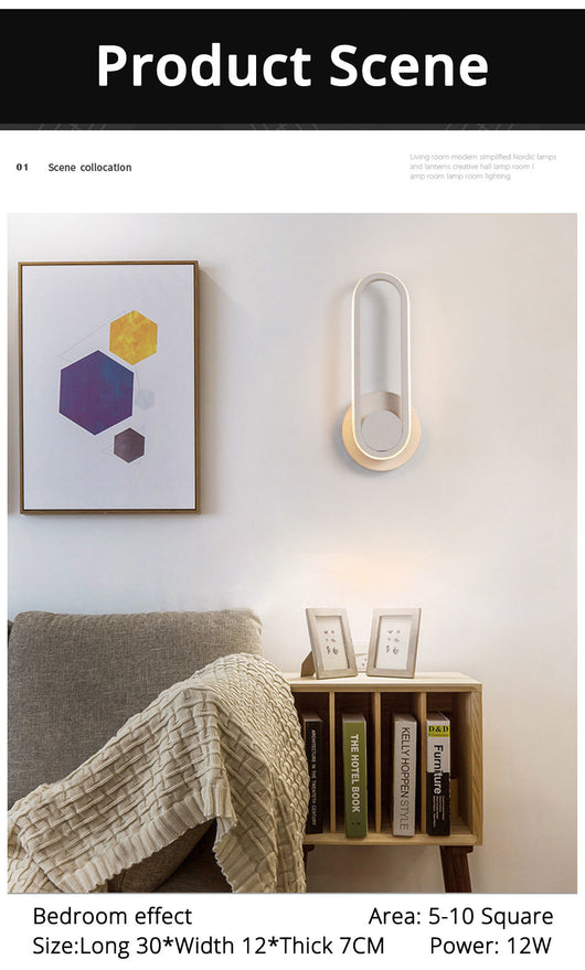 Lámpara de Noche Moderna para Dormitorio - Image 11