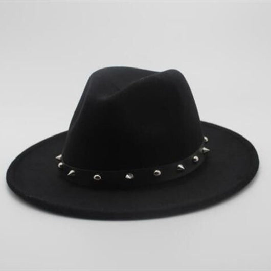 Sombrero de Lana con Remaches para Hombre y Mujer - Estilo Moderno - Image 15