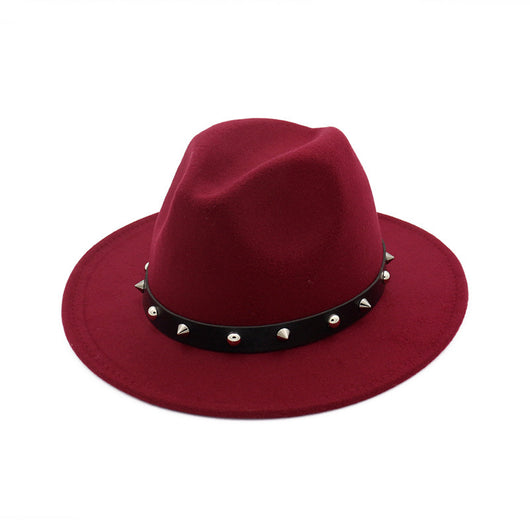 Sombrero de Lana con Remaches para Hombre y Mujer - Estilo Moderno - Image 17