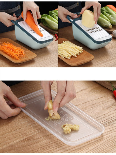 Rallador Multifuncional de Silicona Antideslizante para Verduras - Image 15