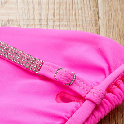 Bikini Triangular Diamantado Estilo Europeo Americano - Traje de Baño Dividido Elegante para Mujer - Image 16