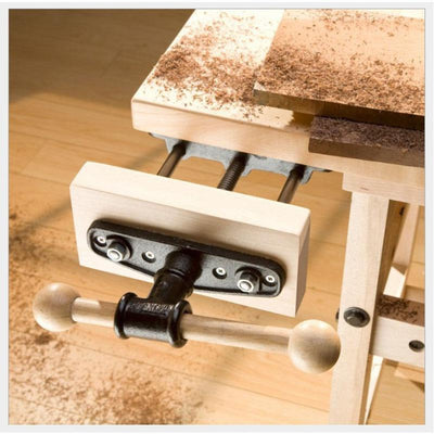 Abrazadera de Madera Maciza con Varilla Guía para Taller y Banco de Trabajo - Image 11