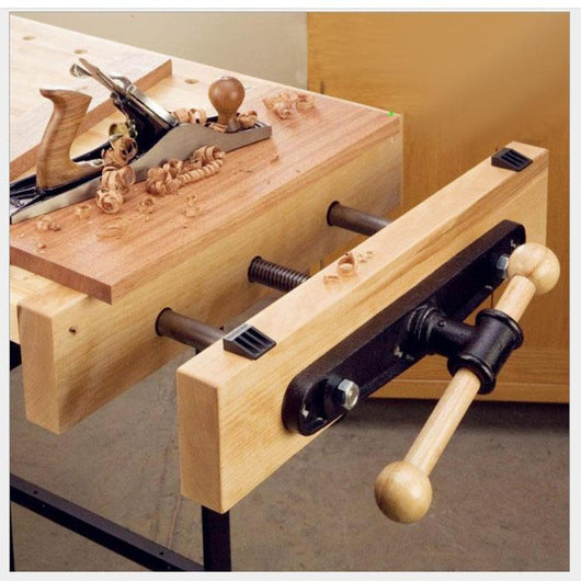Abrazadera de Madera Maciza con Varilla Guía para Taller y Banco de Trabajo - Image 12