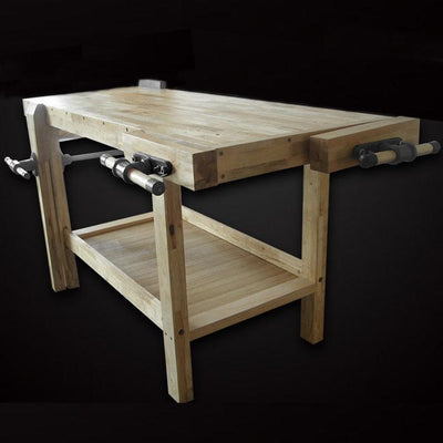 Abrazadera de Madera Maciza con Varilla Guía para Taller y Banco de Trabajo - Image 13