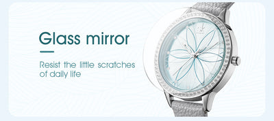 Reloj de Dama Cuarzo con Correa de Pétalos - Diseño Elegante Diciembre - Image 12
