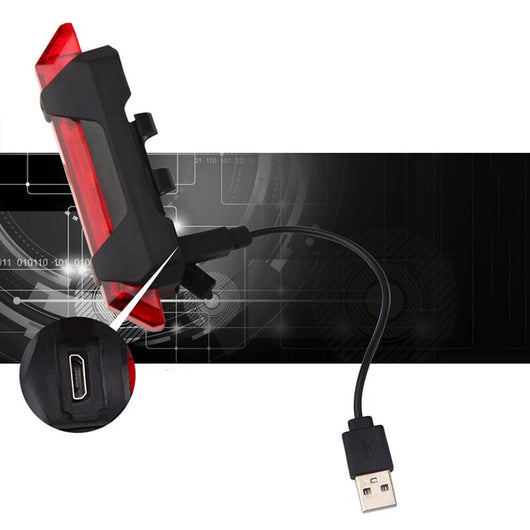 Kit de Luces LED para Bicicleta USB Recargables - Delantera y Trasera - Image 14