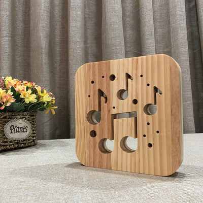 Lámpara LED 3D de Madera con Luz Cálida - Iluminación de Ambiente - Image 10