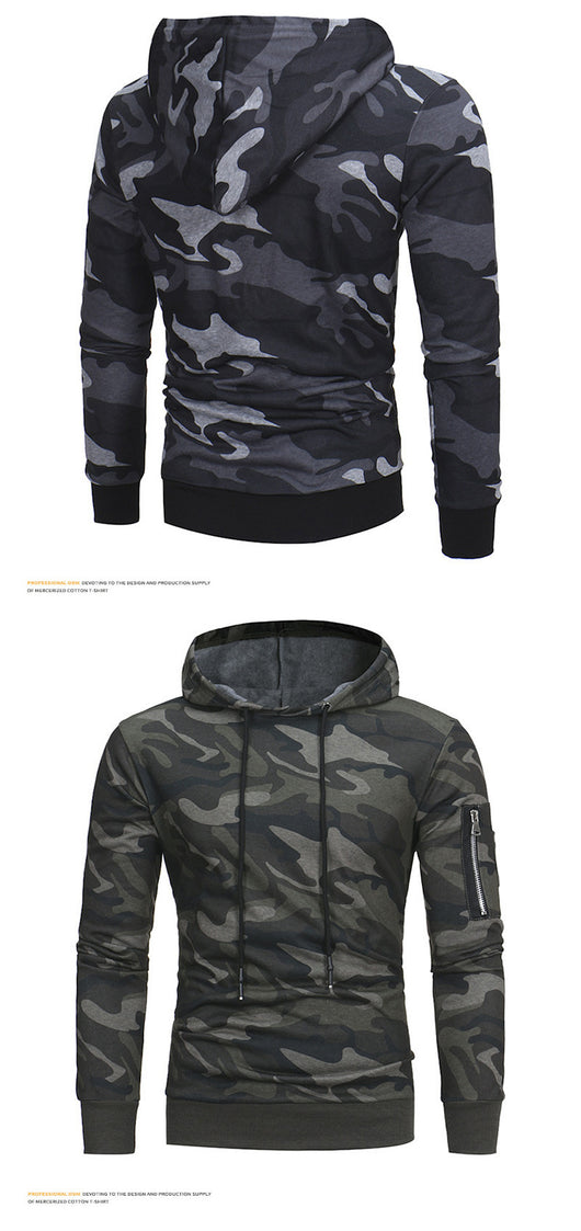 Sudadera Hoodie Estampada Suelta Manga Larga - Image 6