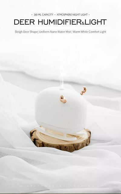 Humidificador Portátil USB con Difusor Aromático Diseño Reno - Image 9