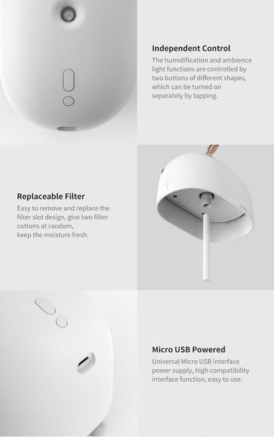 Humidificador Portátil USB con Difusor Aromático Diseño Reno - Image 11