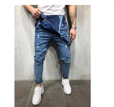 Tirantes para Jeans Holgados con Rotos - Estilo Europeo y Americano - Image 13
