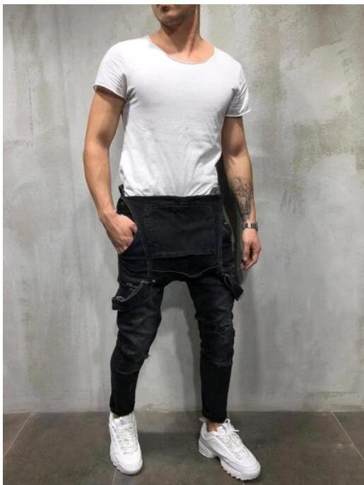 Tirantes para Jeans Holgados con Rotos - Estilo Europeo y Americano - Image 17