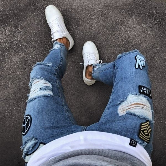 Tirantes para Jeans Holgados con Rotos - Estilo Europeo y Americano - Image 21