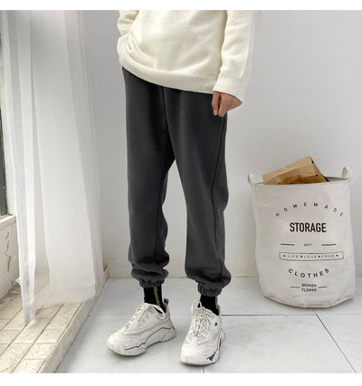 Pantalones Deportivos Plus Size Velvet Gruesos para Hombre - Image 13