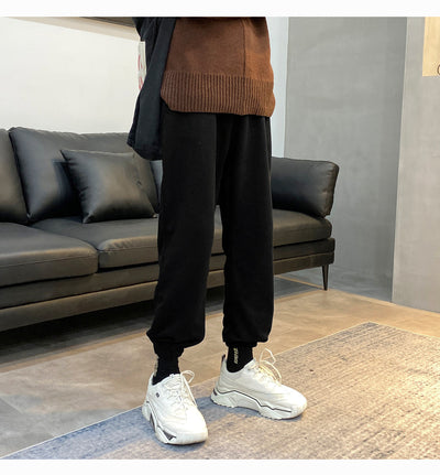 Pantalones Deportivos Plus Size Velvet Gruesos para Hombre - Image 18