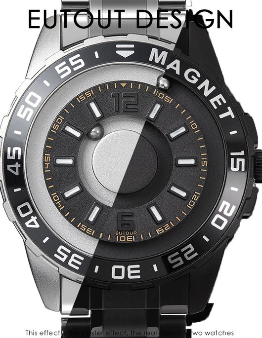 Reloj Magnético de Acero para Hombre - Diseño Moderno Cuarzo - Image 6