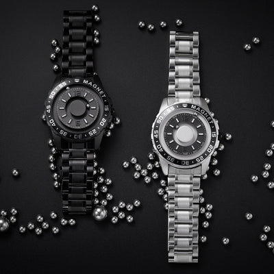 Reloj Magnético de Acero para Hombre - Diseño Moderno Cuarzo - Image 8
