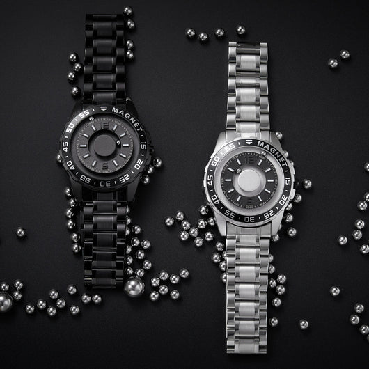 Reloj Magnético de Acero para Hombre - Diseño Moderno Cuarzo - Image 8