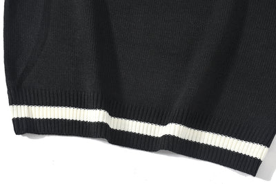 Chaleco Tejido V-Neck sin Mangas para Estudiantes - Image 29
