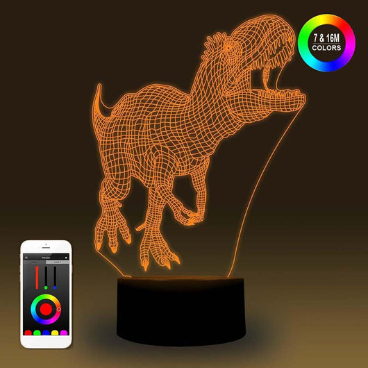 Lámpara de Mesa 3D Cabeza de Elefante Dios Mitología India - Regalo Creativo - Image 6