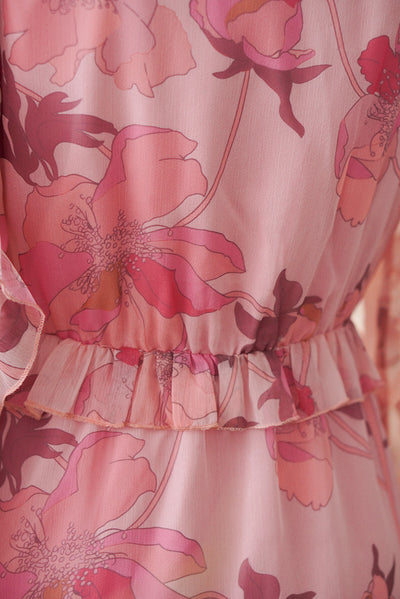 Vestido Elegante de Gasa con Cuello Mao y Cintura Francesa - Image 24